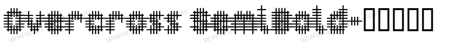 Overcross SemiBold字体转换